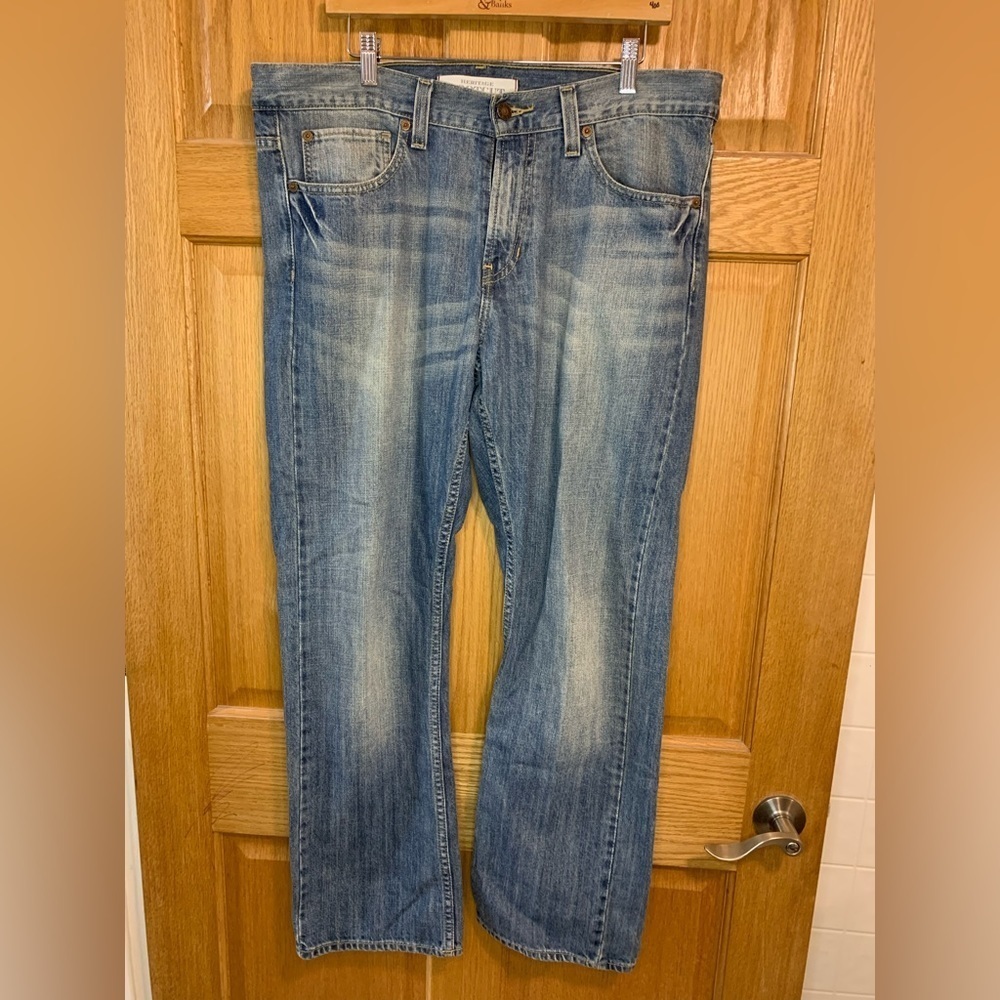 Hilfiger Brand Denim Heritage Bootcut Jeans Men’s 36X30 Blue